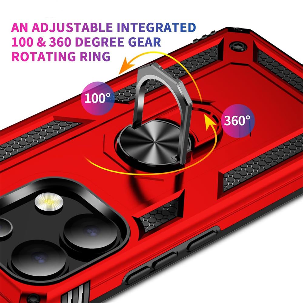 Army Case für Xiaomi Redmi Note 13 Pro 4G in Rot