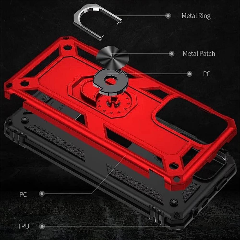 Army Case für Xiaomi Redmi Note 11 Pro Plus 5G in Rot