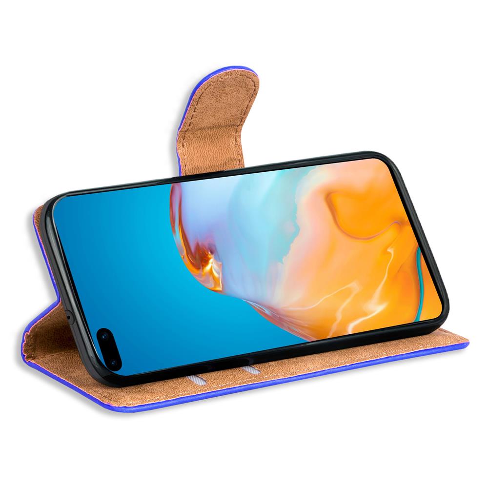 Basic Wallet für Huawei P40 Pro in Blau