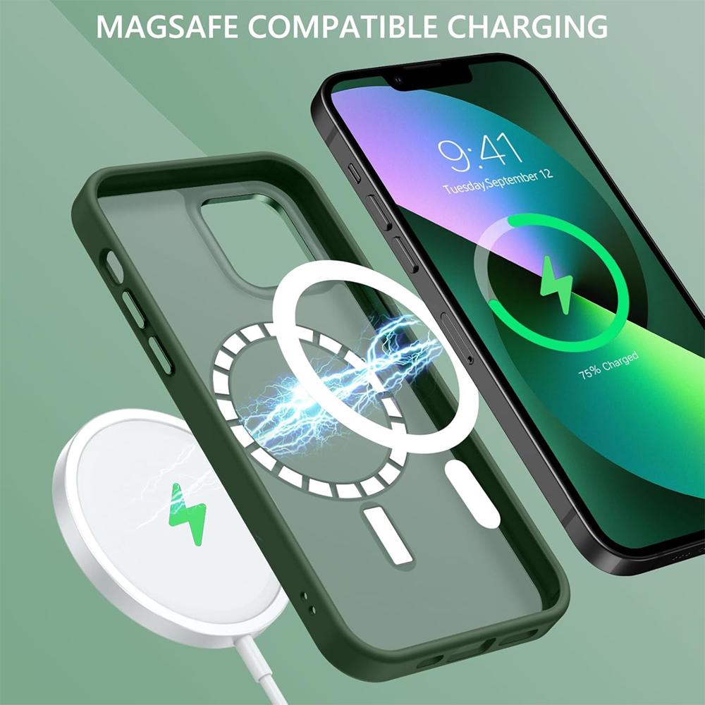 Frame Case für Apple iPhone 15 in Grün