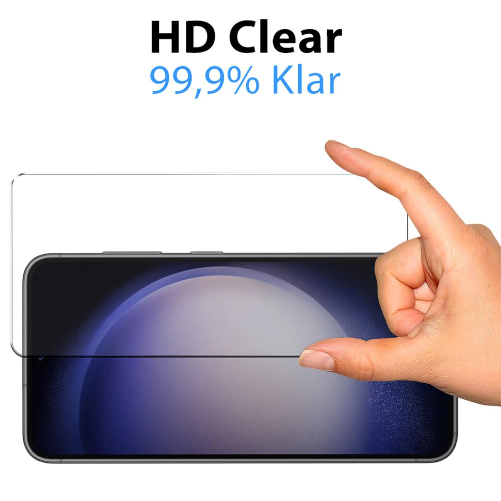 Glas 2in1 für Samsung Galaxy S23 Plus
