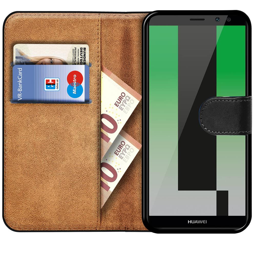 Basic Wallet für Huawei Mate 10 Lite in Schwarz