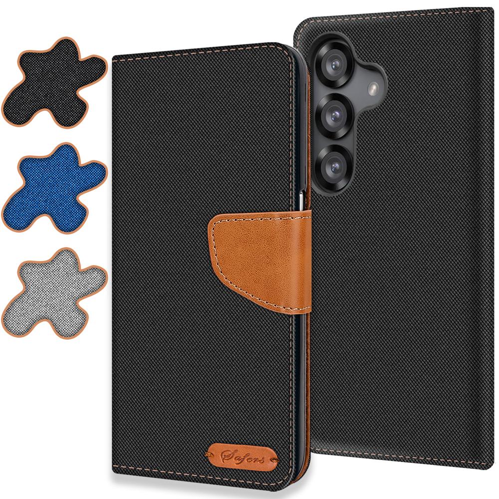 Textil Wallet für Samsung Galaxy S26 Plus