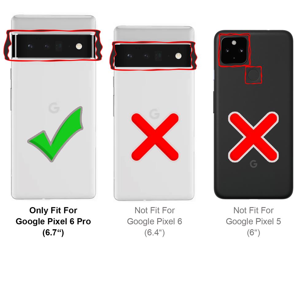 Carbon Brush TPU für Google Pixel 6 Pro in Schwarz