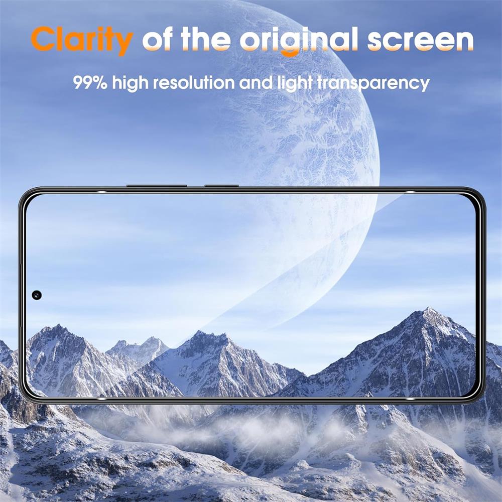 4in1 Glas Set für Xiaomi Redmi Note 13 (4G)
