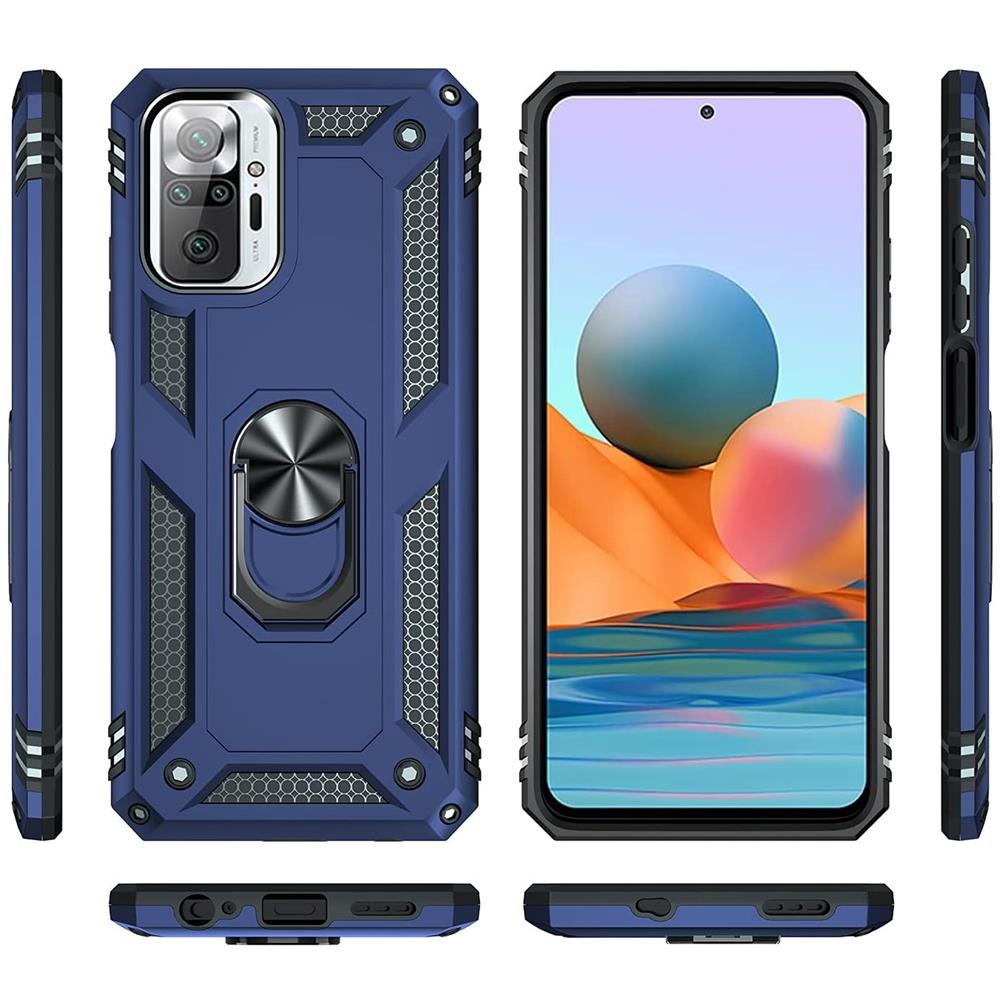 Army Case für Xiaomi Redmi Note 10 Pro in Blau