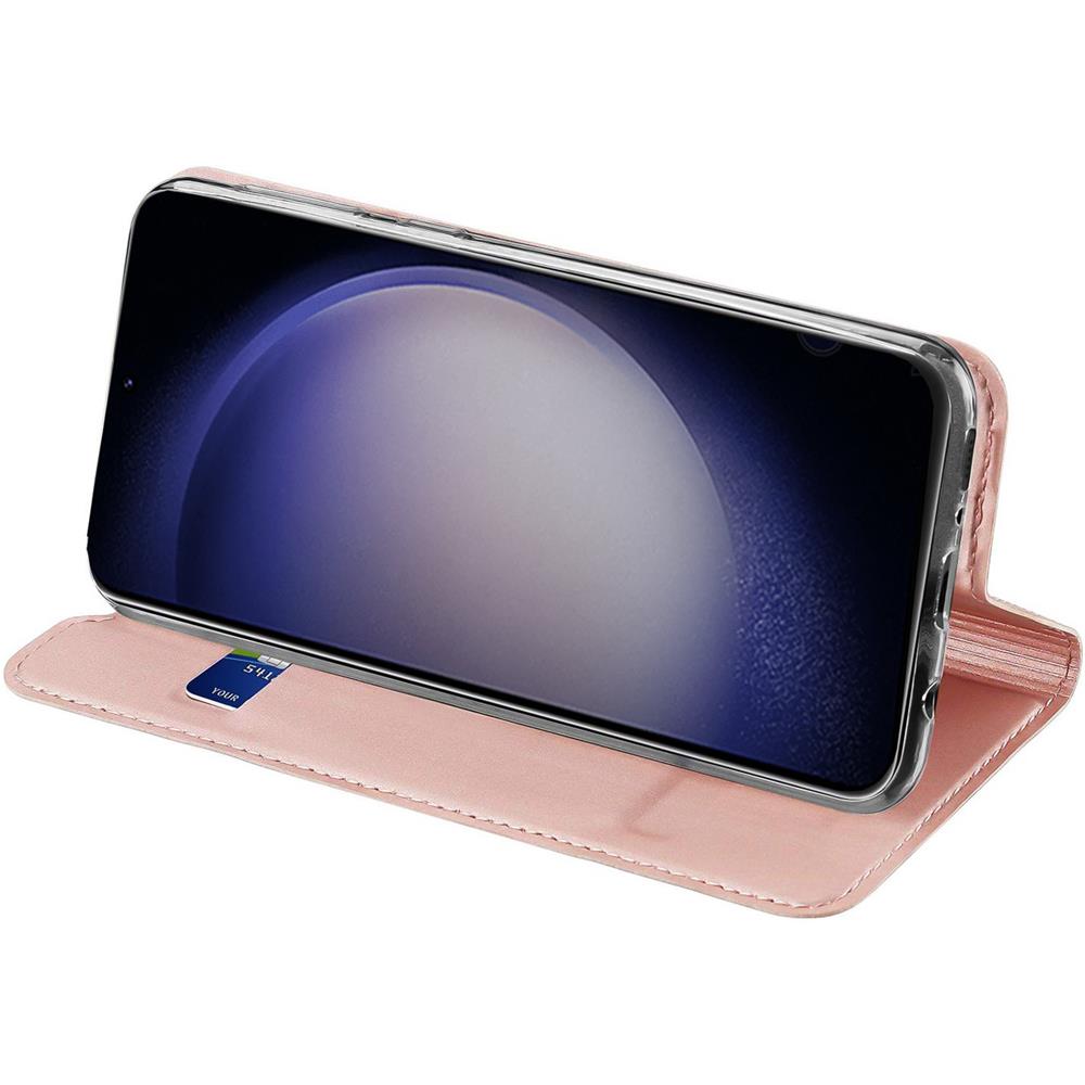 Electroplated Flip für Samsung Galaxy S23 Plus in Rosegold