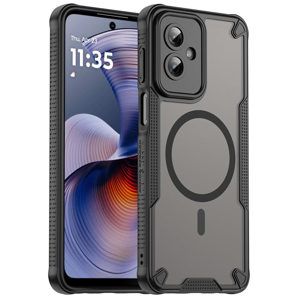 Defender Case für Motorola Moto G55 5G in Schwarz