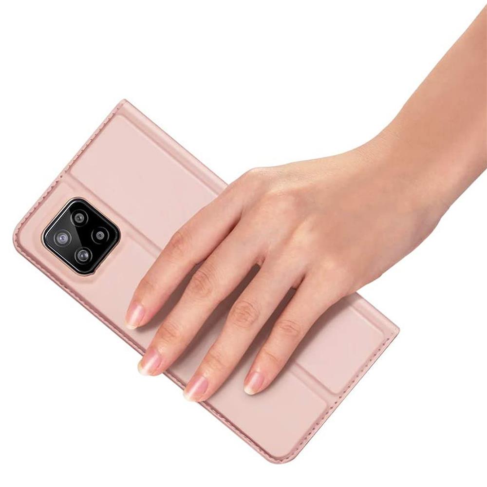 Electroplated Flip für Samsung Galaxy A22 5G in Rosegold