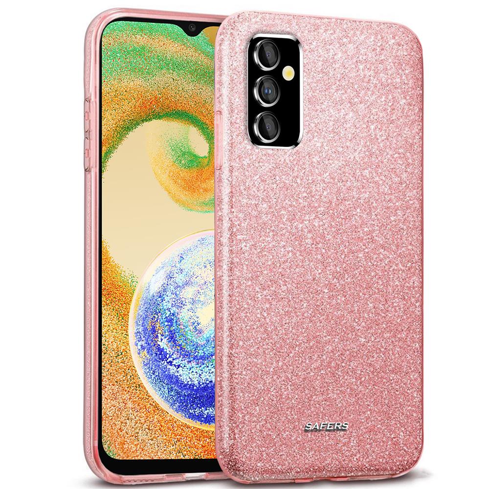 Shiny TPU für Samsung Galaxy A13 5G / A04s in Rosegold