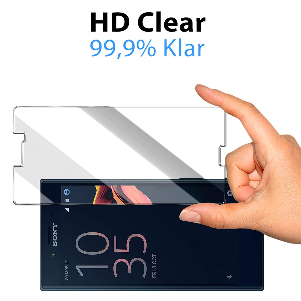 Glas 2in1 für Sony Xperia X Compact