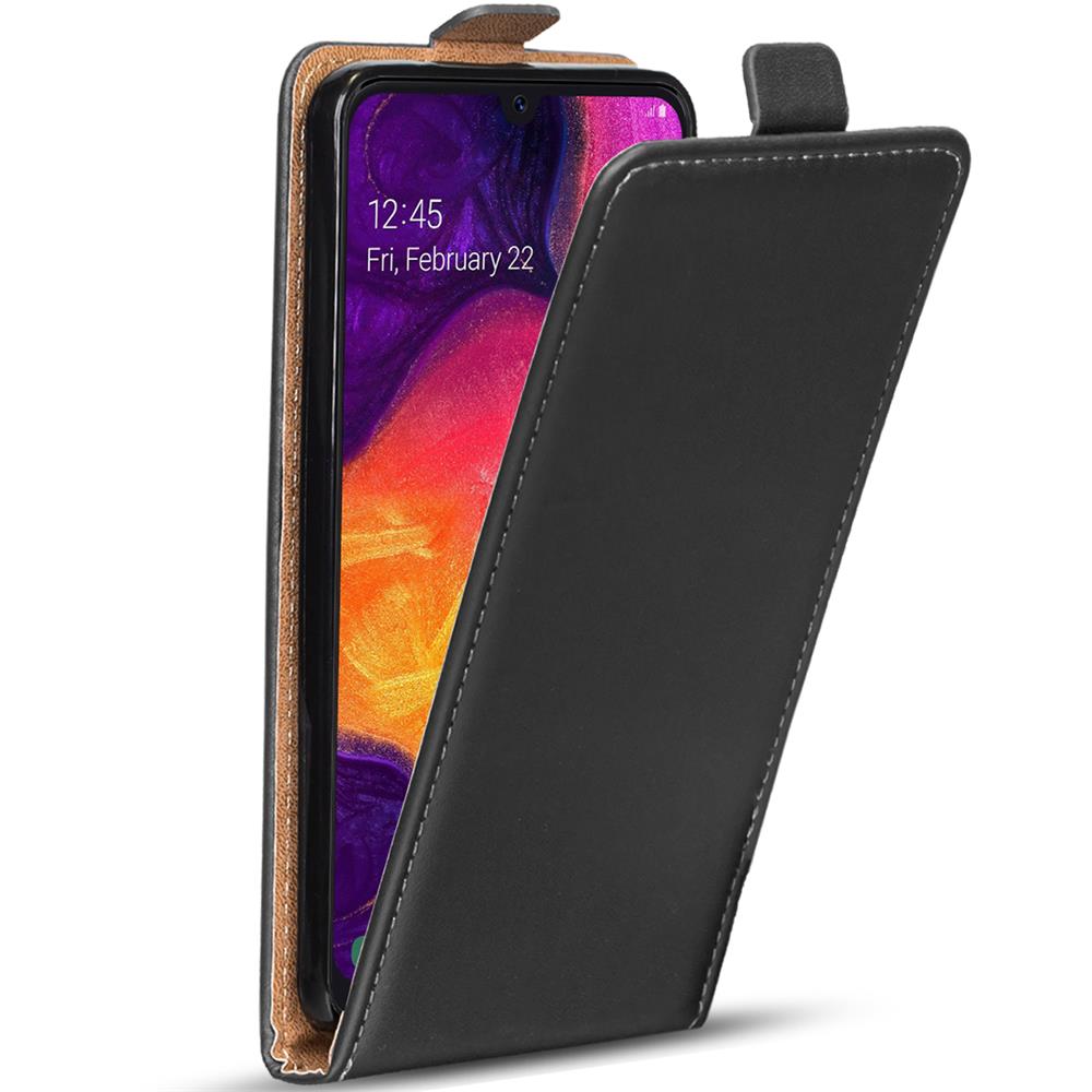 Basic Flip für Samsung Galaxy A50 / A30s in Schwarz