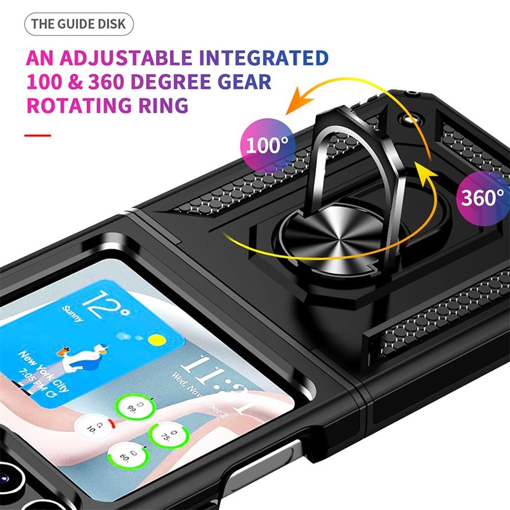 Army Case für Samsung Galaxy Z Flip 6 in Schwarz