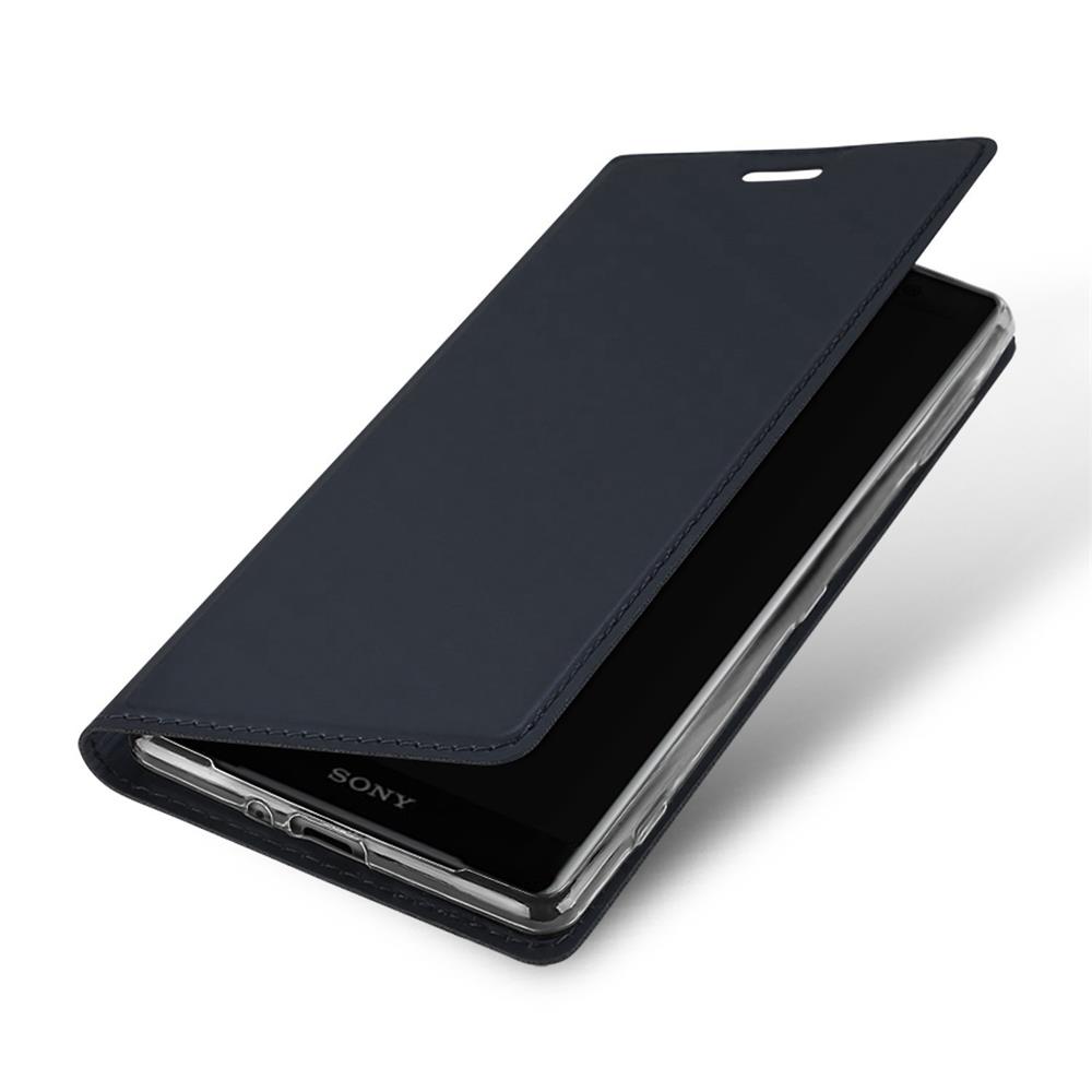 Electroplated Flip für Sony Xperia XZ2 Compact in Schwarz