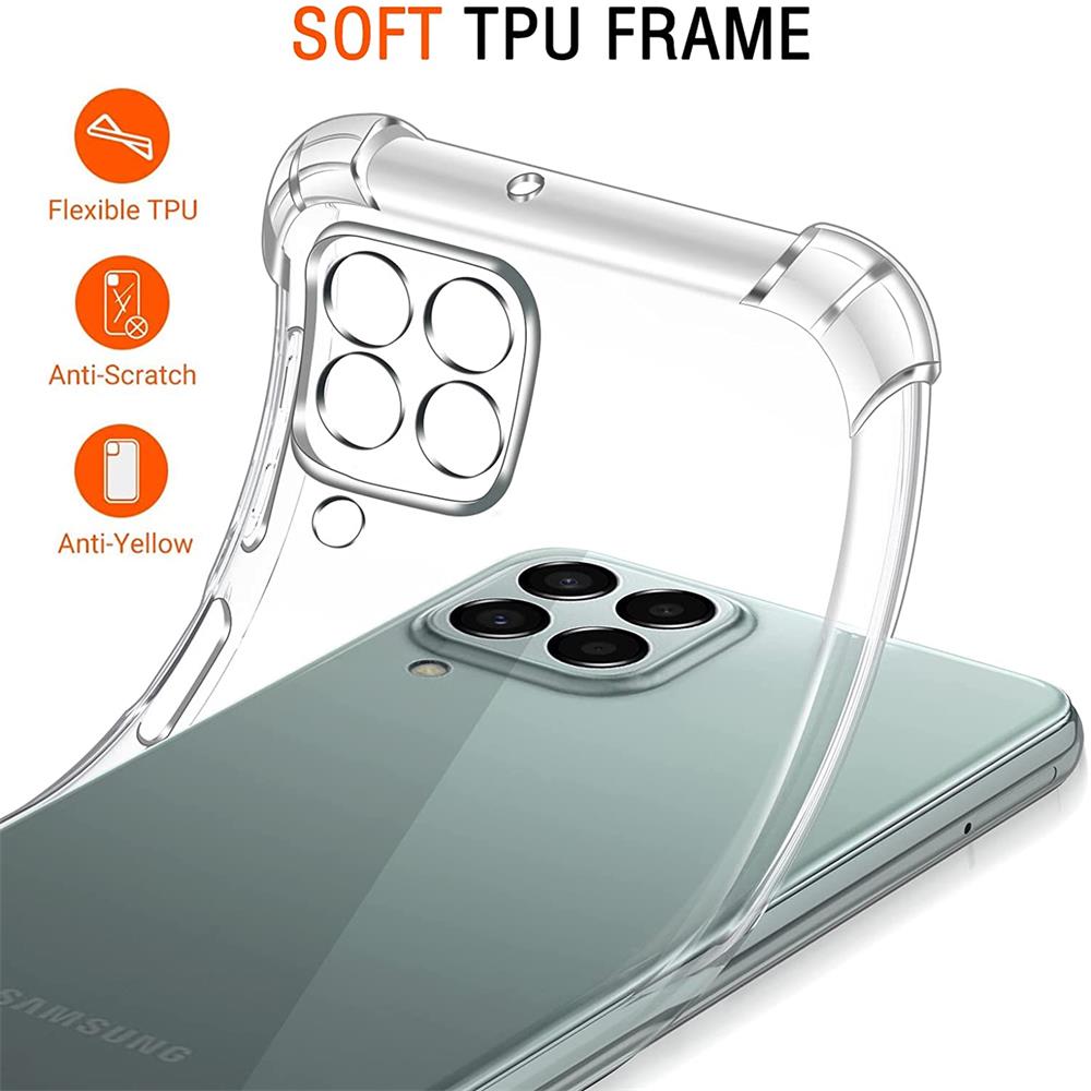 Rugged TPU für Samsung Galaxy M33 5G in Transparent