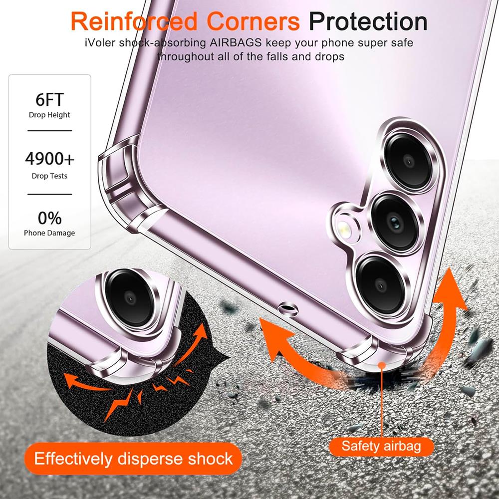 Rugged TPU für Samsung Galaxy A05s in Transparent