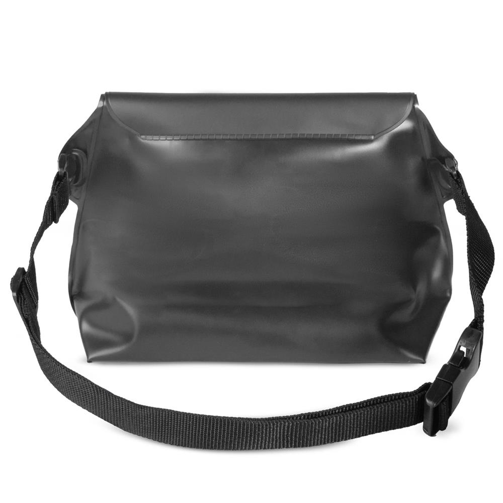 Wasserdichte PVC-Tasche / Hüfttasche in Schwarz