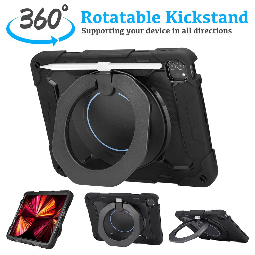 Armor Case für Apple iPad Pro 11 2018/2020/2021 in Schwarz
