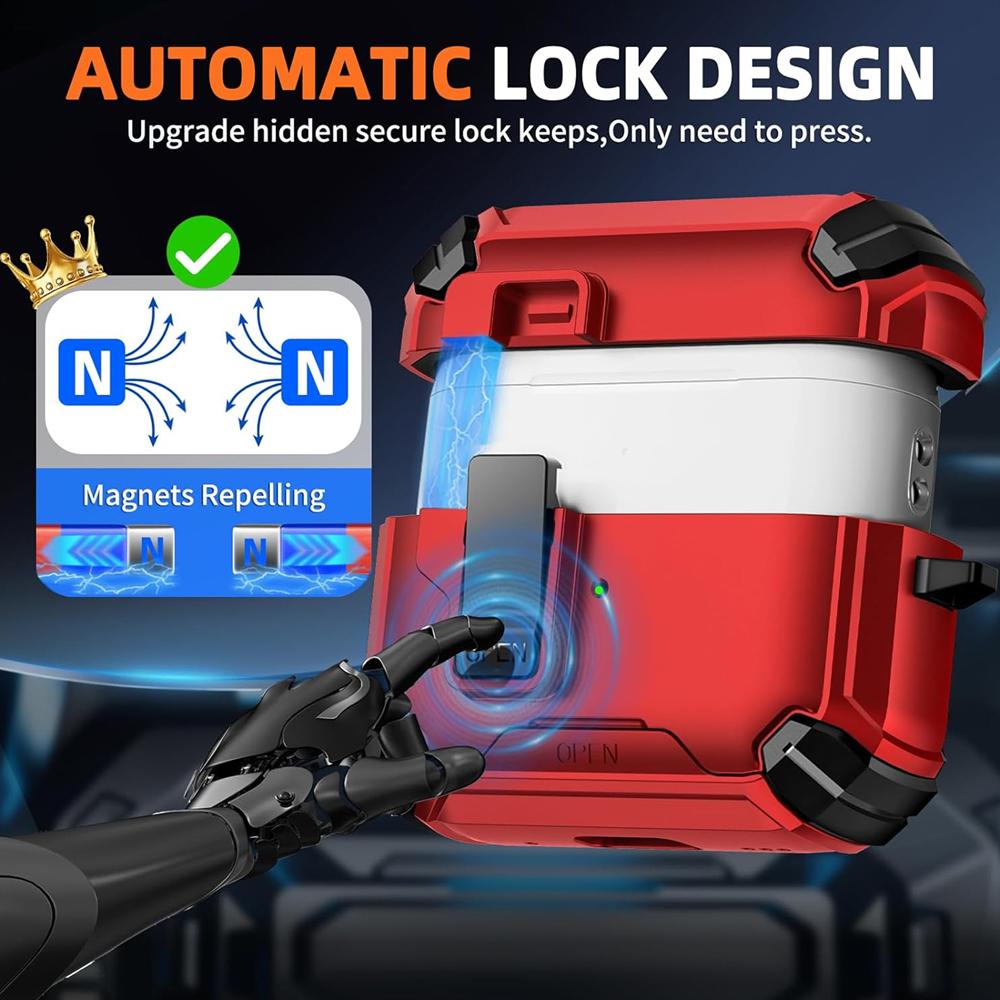 AirPods Defender für AirPods Pro 3  in Rot