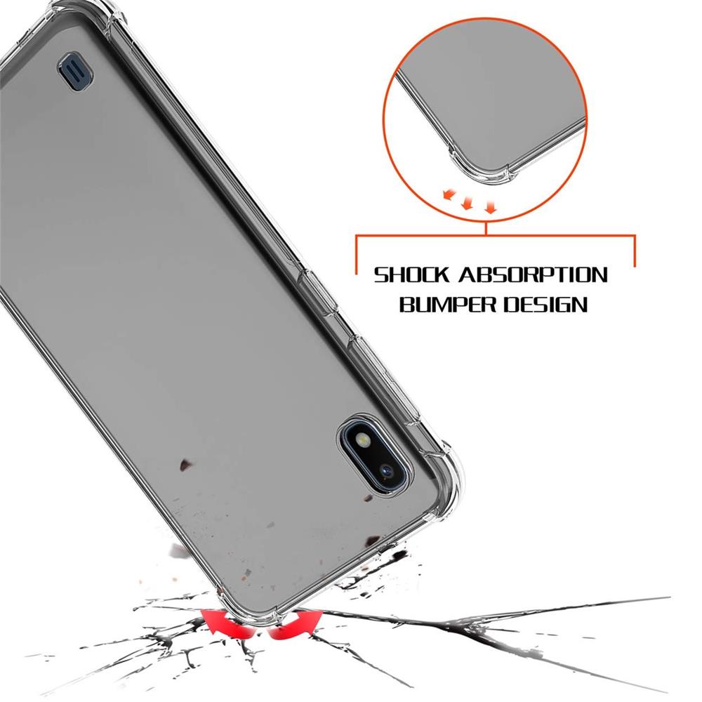 Rugged TPU für Samsung Galaxy A10 in Transparent