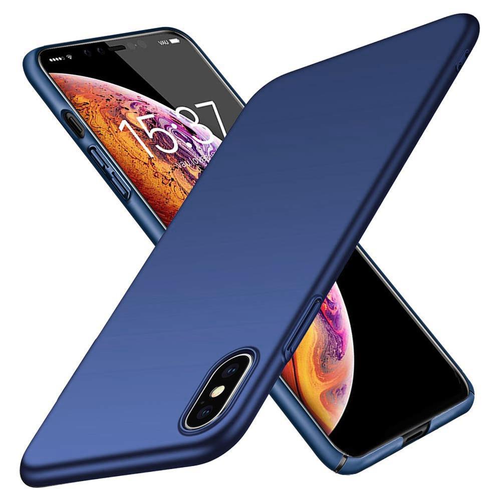 Classic Plain für Apple iPhone XS Max in Blau