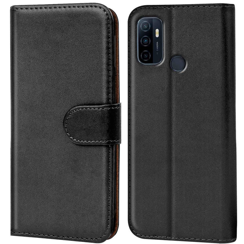 Basic Wallet für OPPO A53 / A53s in Schwarz
