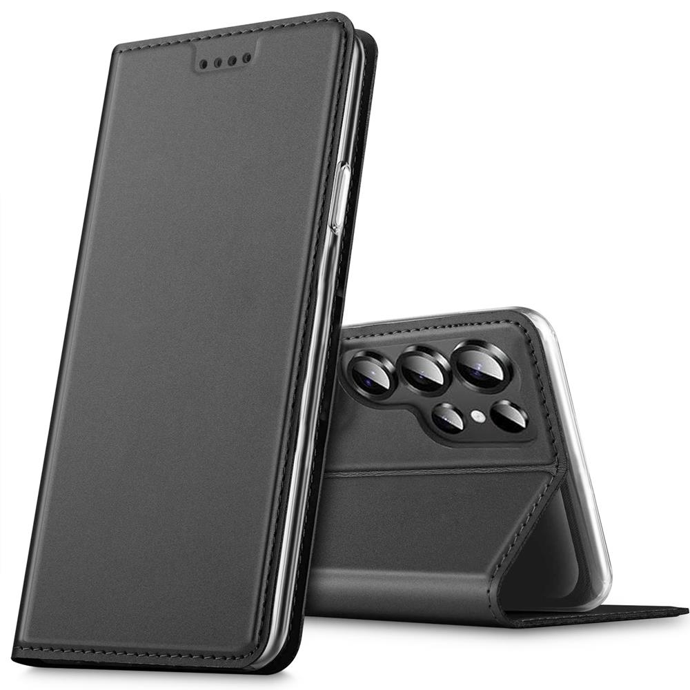 Electroplated Flip für Samsung Galaxy S25 Ultra in Schwarz