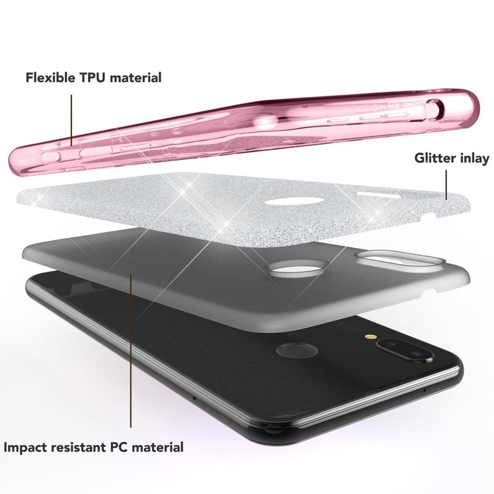 Shiny TPU für Huawei Mate 20 in Rosegold