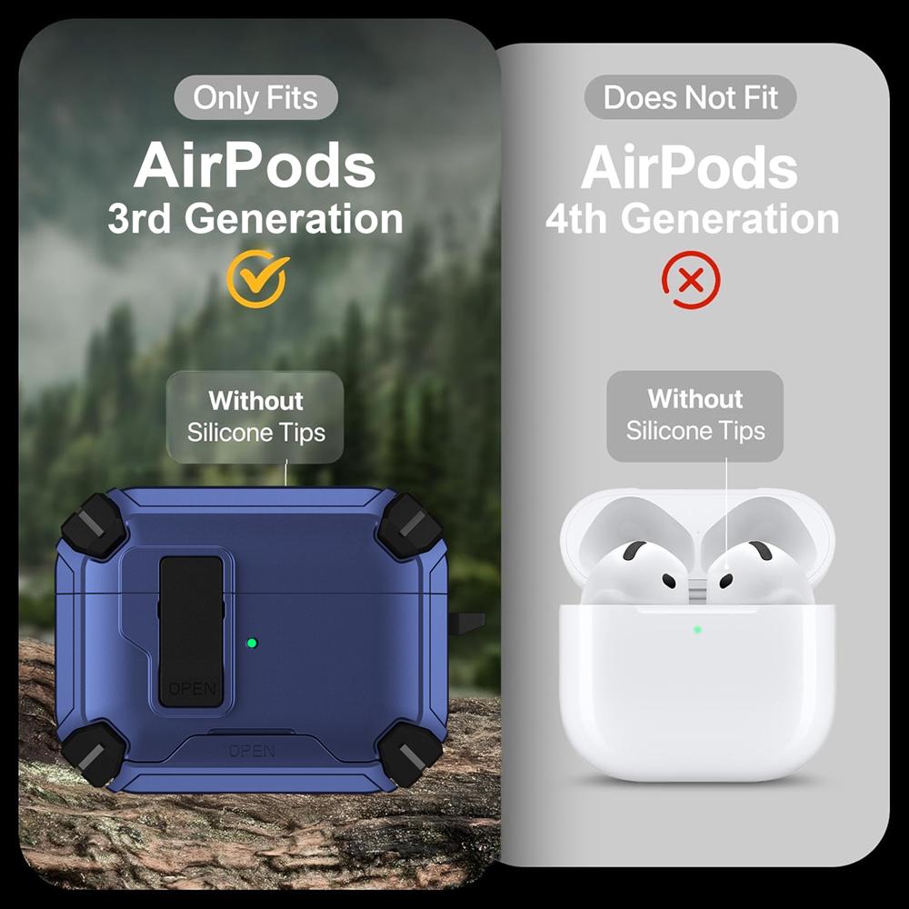 AirPods Defender für AirPods 3 in Dunkel Blau