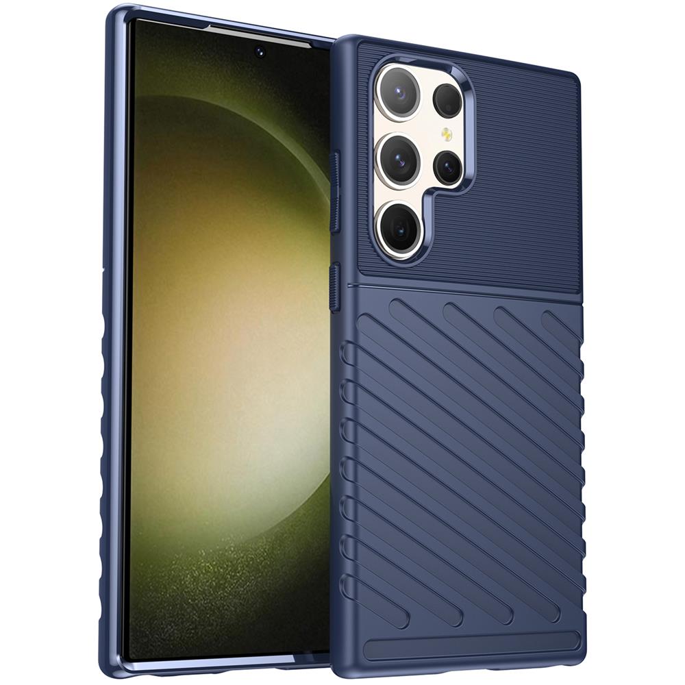 Thunder Case für Samsung Galaxy S23 Ultra in Blau