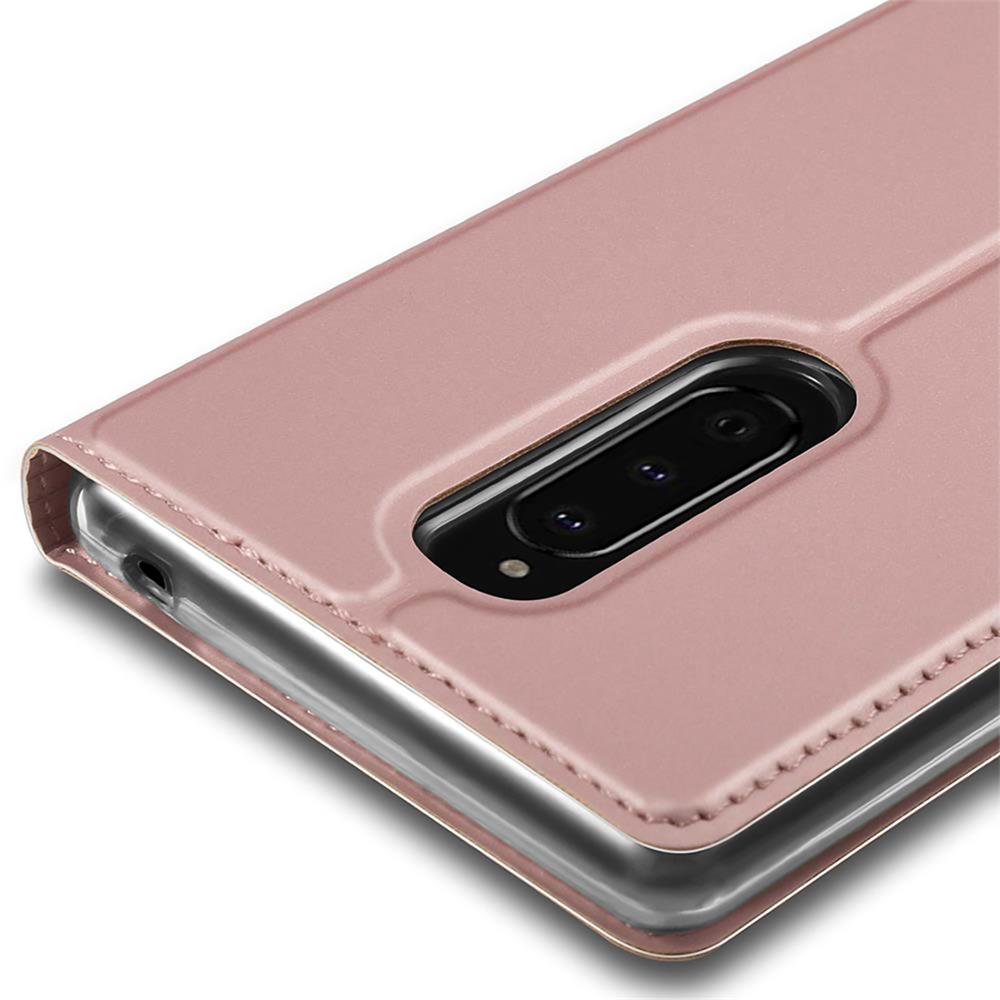 Electroplated Flip für Sony Xperia 1 in Rosegold