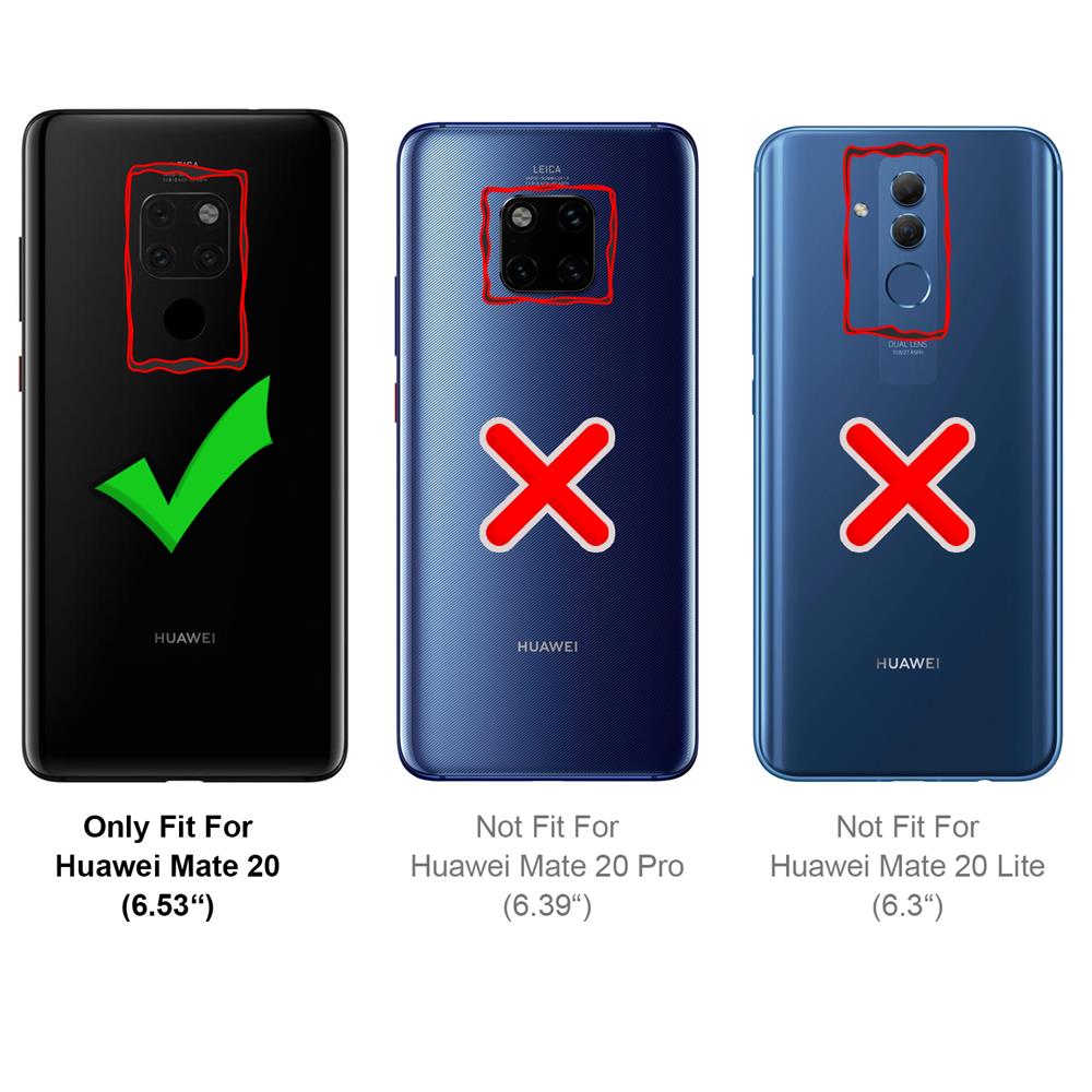 Rugged TPU für Huawei Mate 20 in Transparent