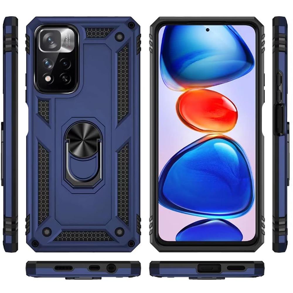 Army Case für Xiaomi Redmi Note 11 Pro Plus 5G in Blau