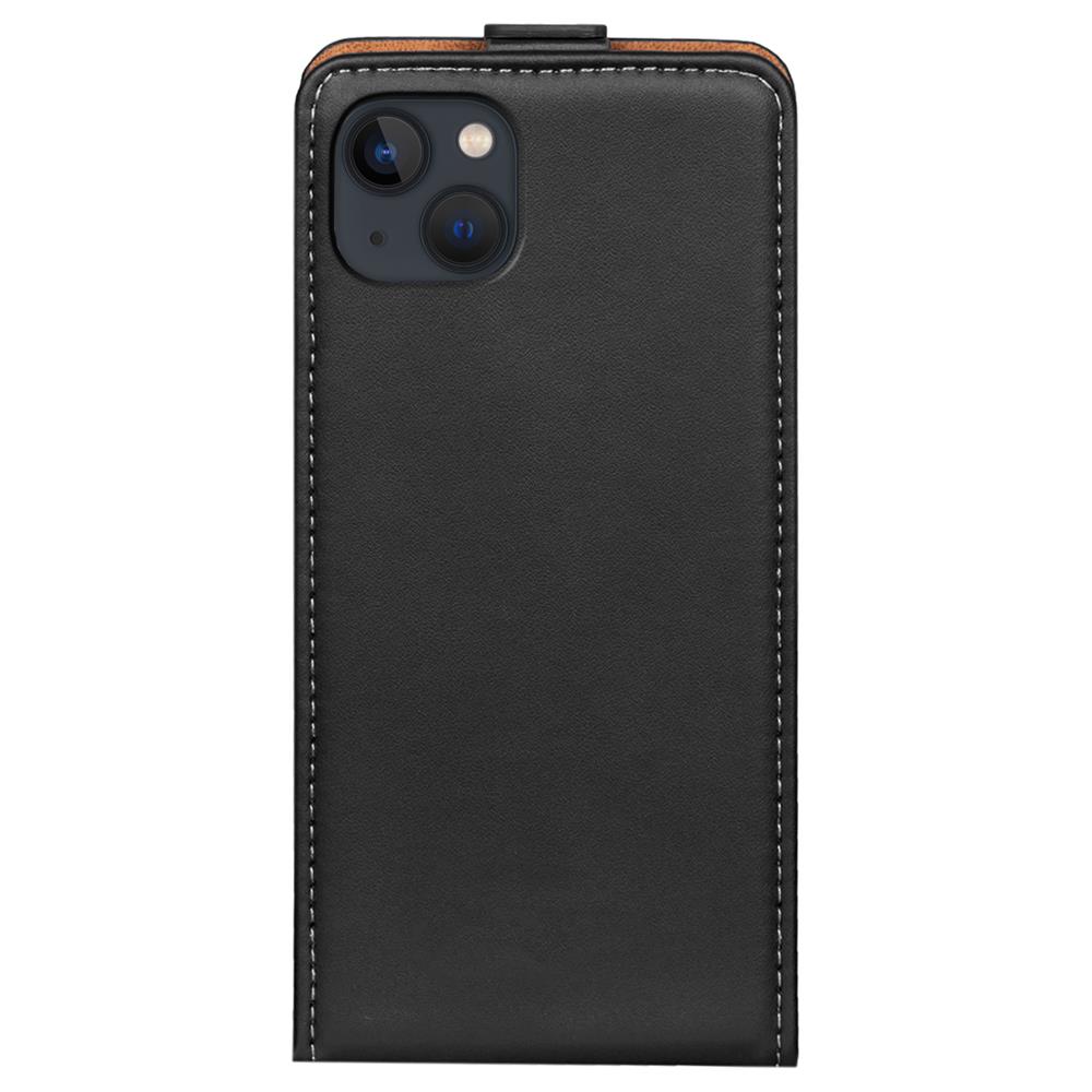Basic Flip für Apple iPhone 15 Plus in Schwarz