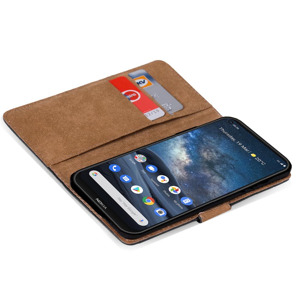 Basic Wallet für Nokia 8.3 5G in Schwarz