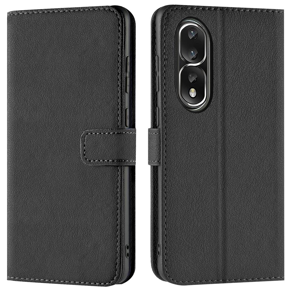 Basic Wallet für Honor 80 Pro in Schwarz