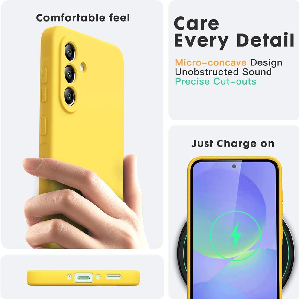 Colour TPU für Samsung Galaxy A56 5G in Gelb