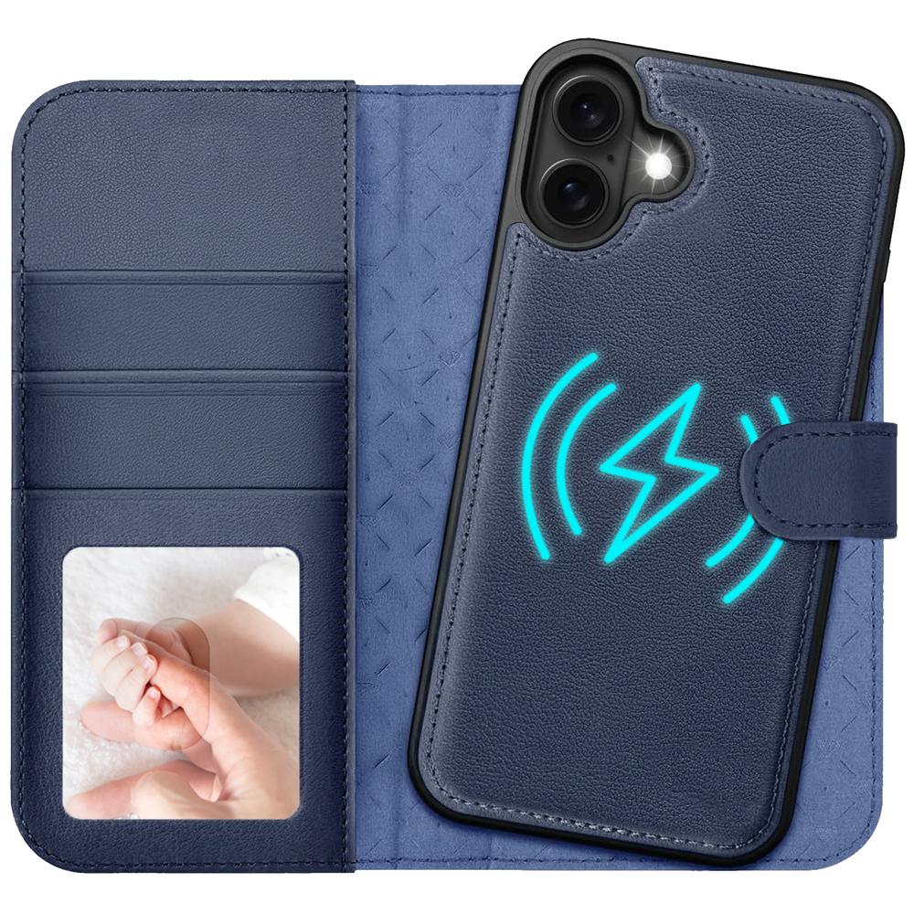 Magnetic Wallet für Apple iPhone 17 in Blau