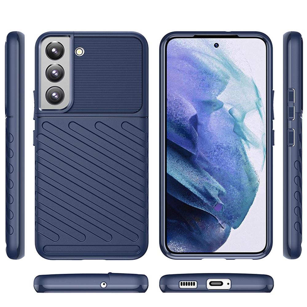 Thunder Case für Samsung Galaxy S21 in Blau