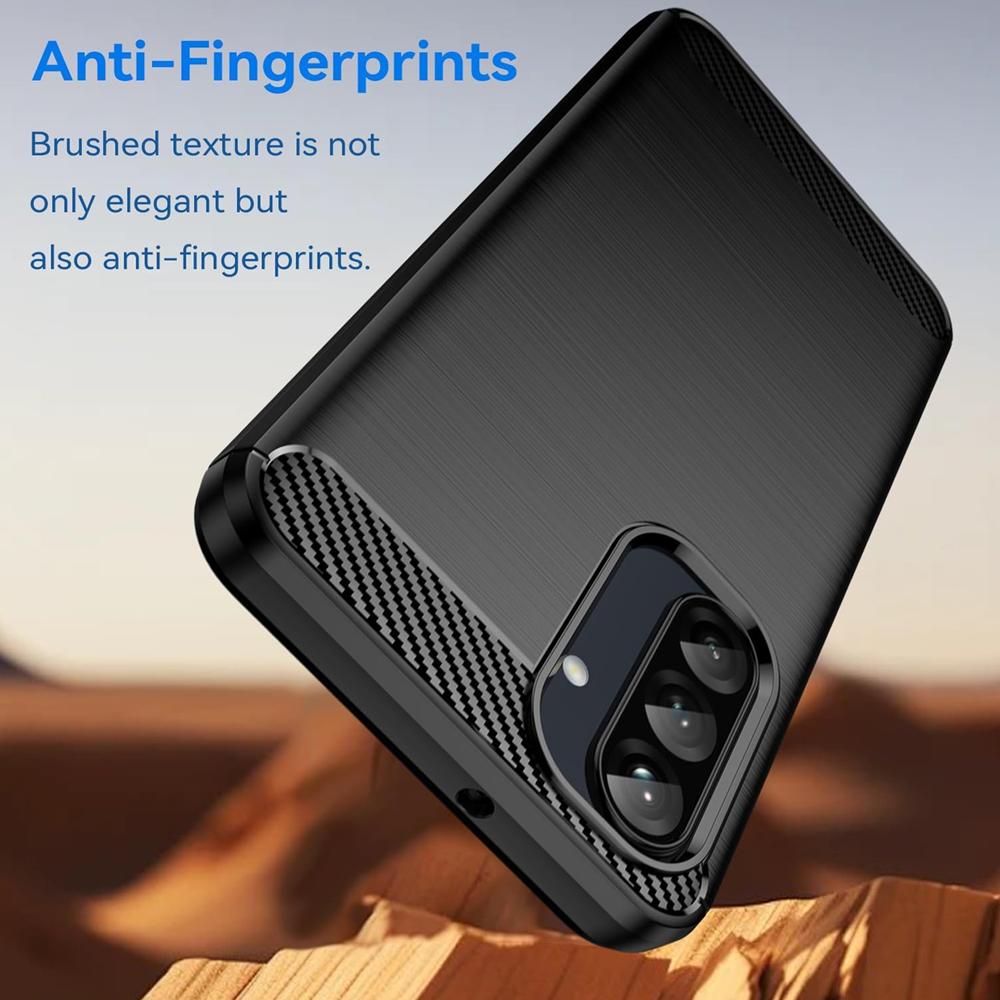 Carbon Brush TPU für Samsung Galaxy A27 5G in Schwarz