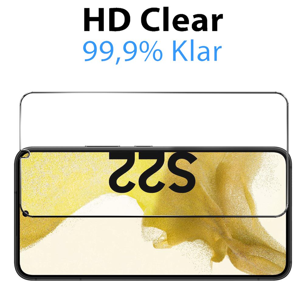Glas 2in1 für Samsung Galaxy S22
