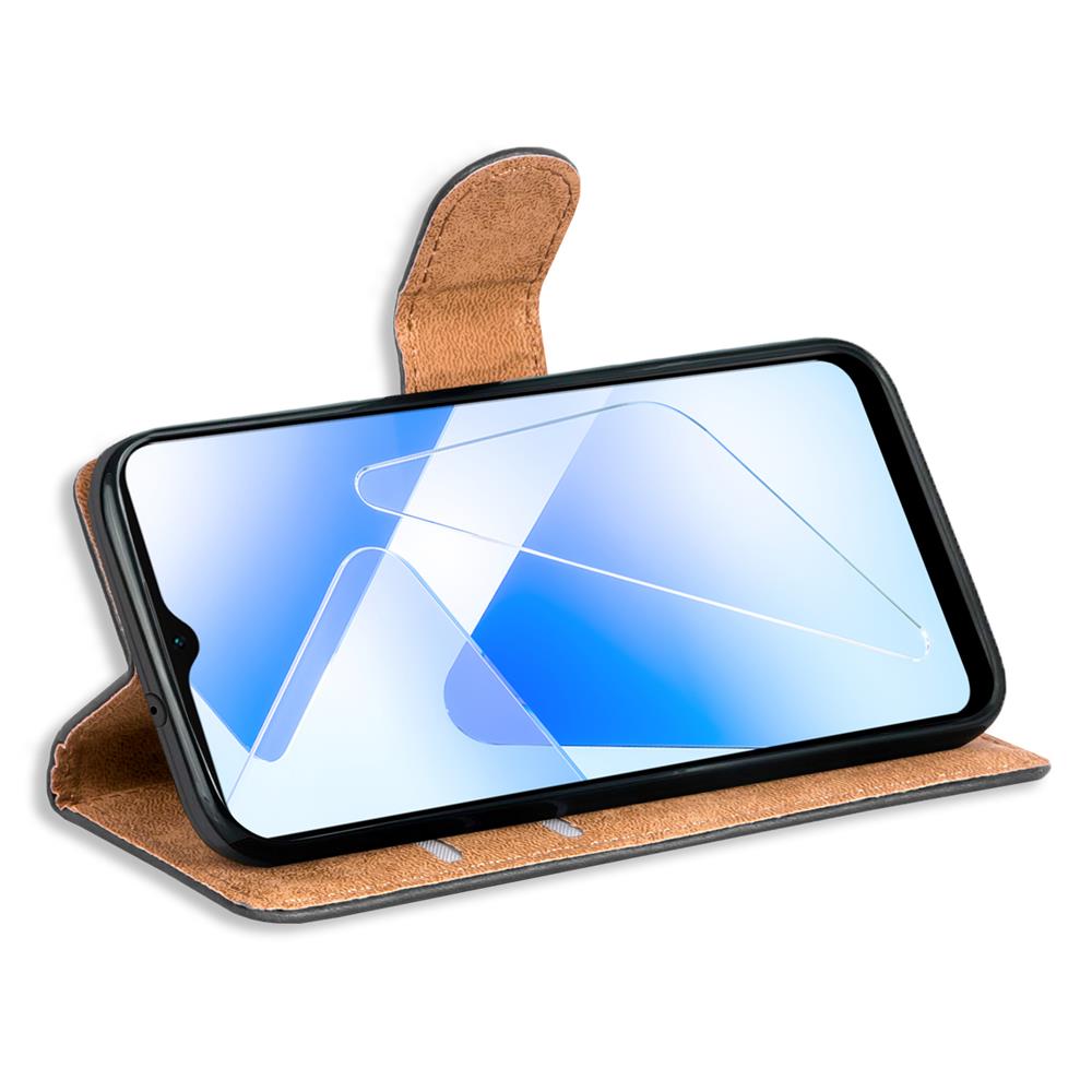 Basic Wallet für OPPO A55 5G in Schwarz