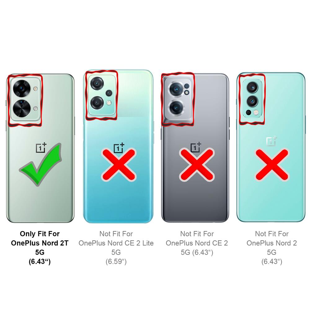 Basic Wallet für OnePlus Nord 2T 5G in Schwarz