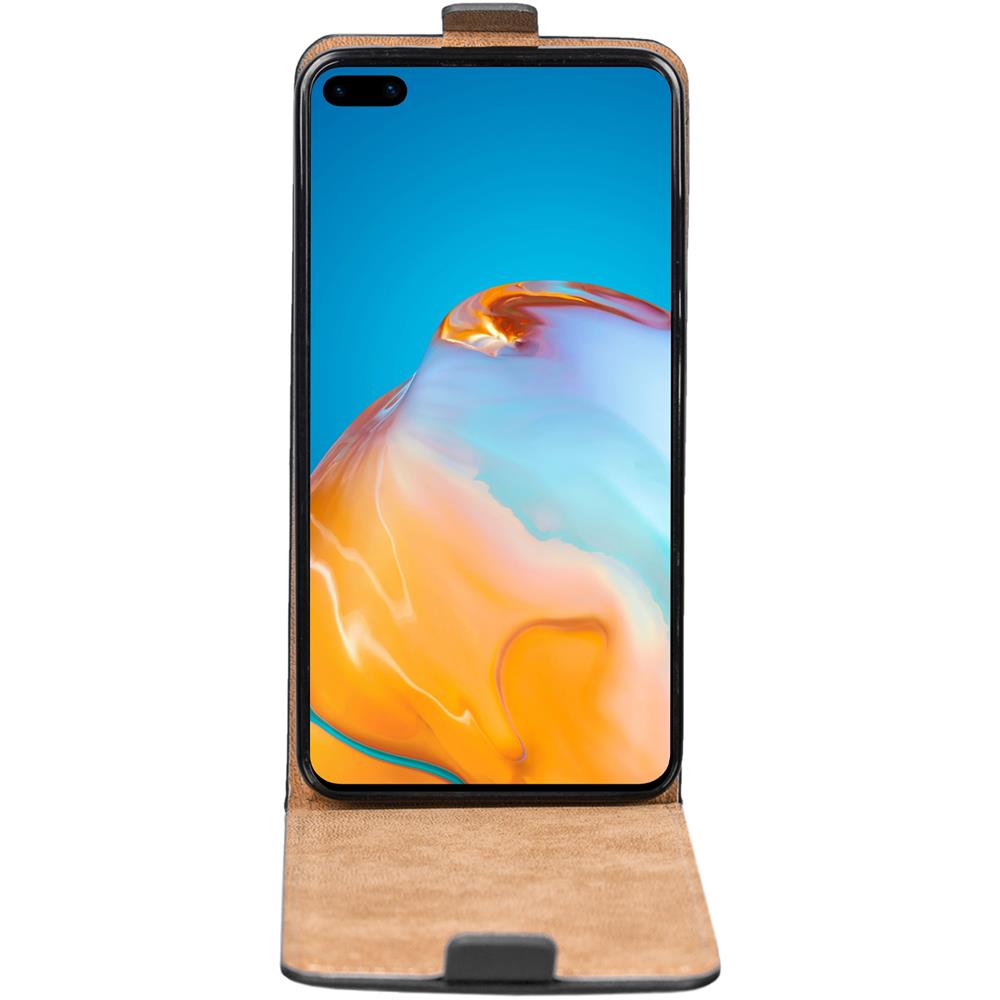 Basic Flip für Huawei P40 Pro in Schwarz
