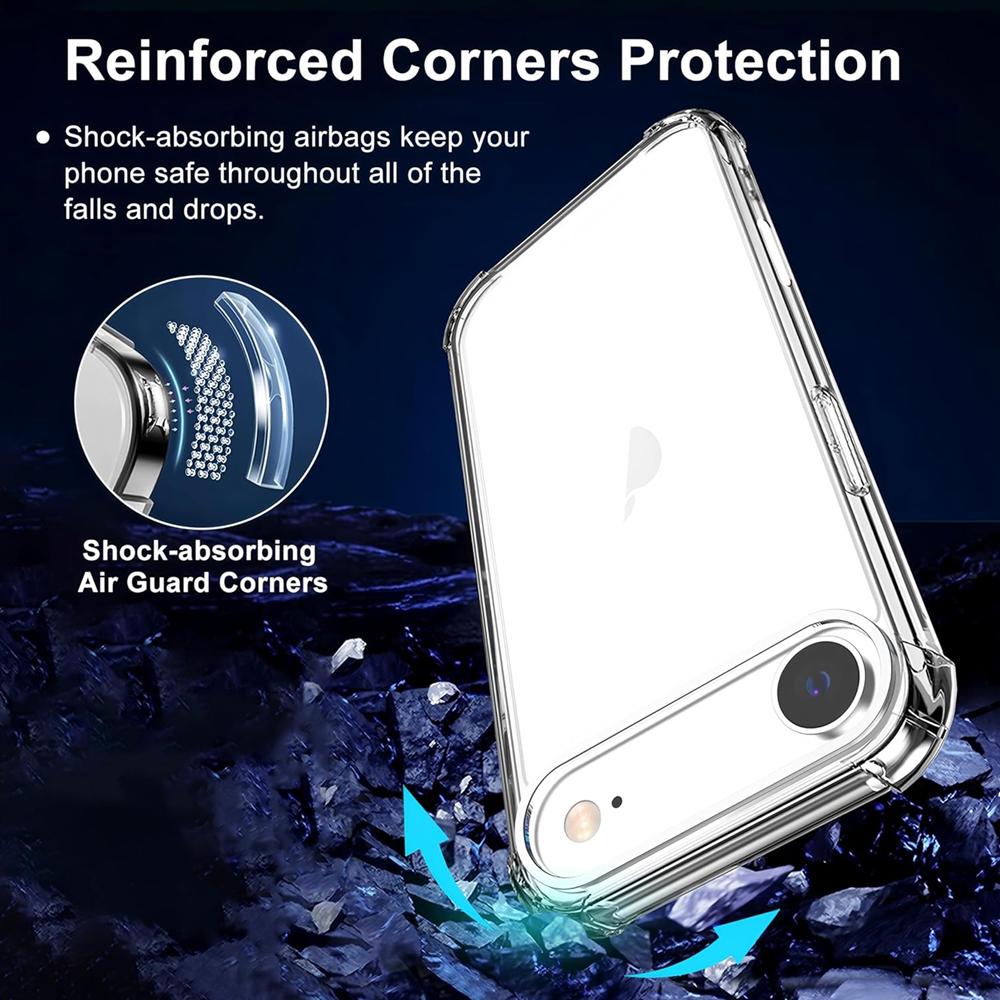 Rugged TPU für Apple iPhone Air (2025) in Transparent