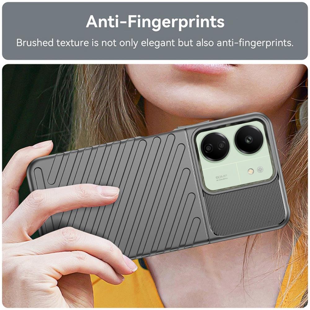 Thunder Case für Xiaomi Poco C65 in Schwarz