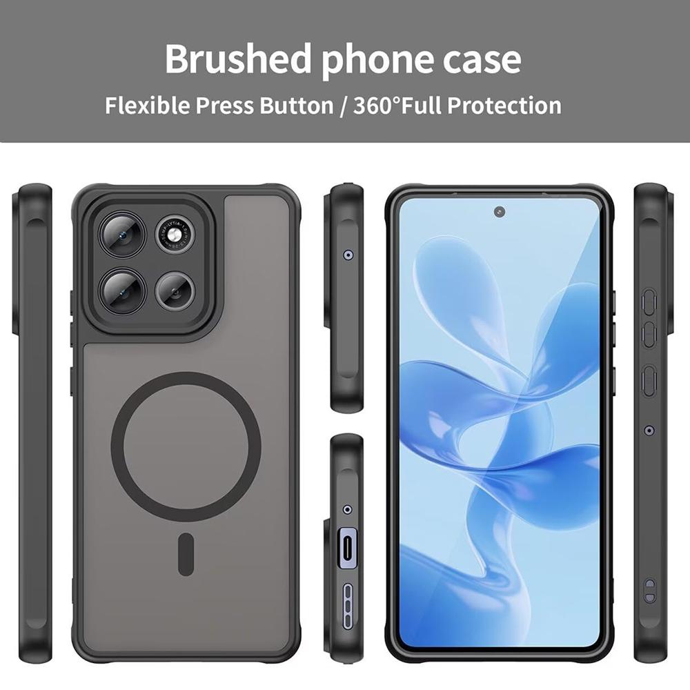 Zoya TPU für Motorola Moto G86 in Schwarz