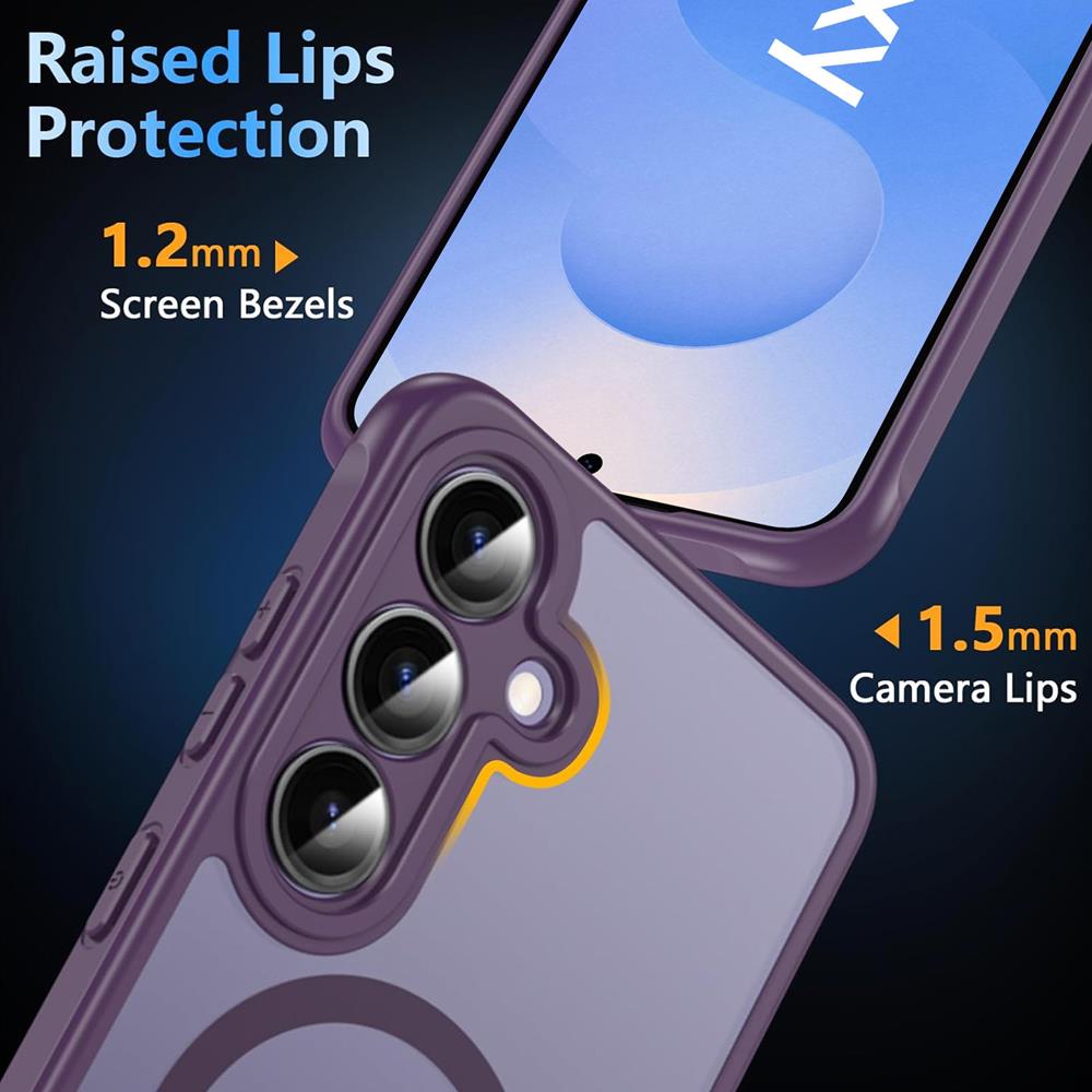 Zoya TPU für Samsung Galaxy S25 FE in Lila