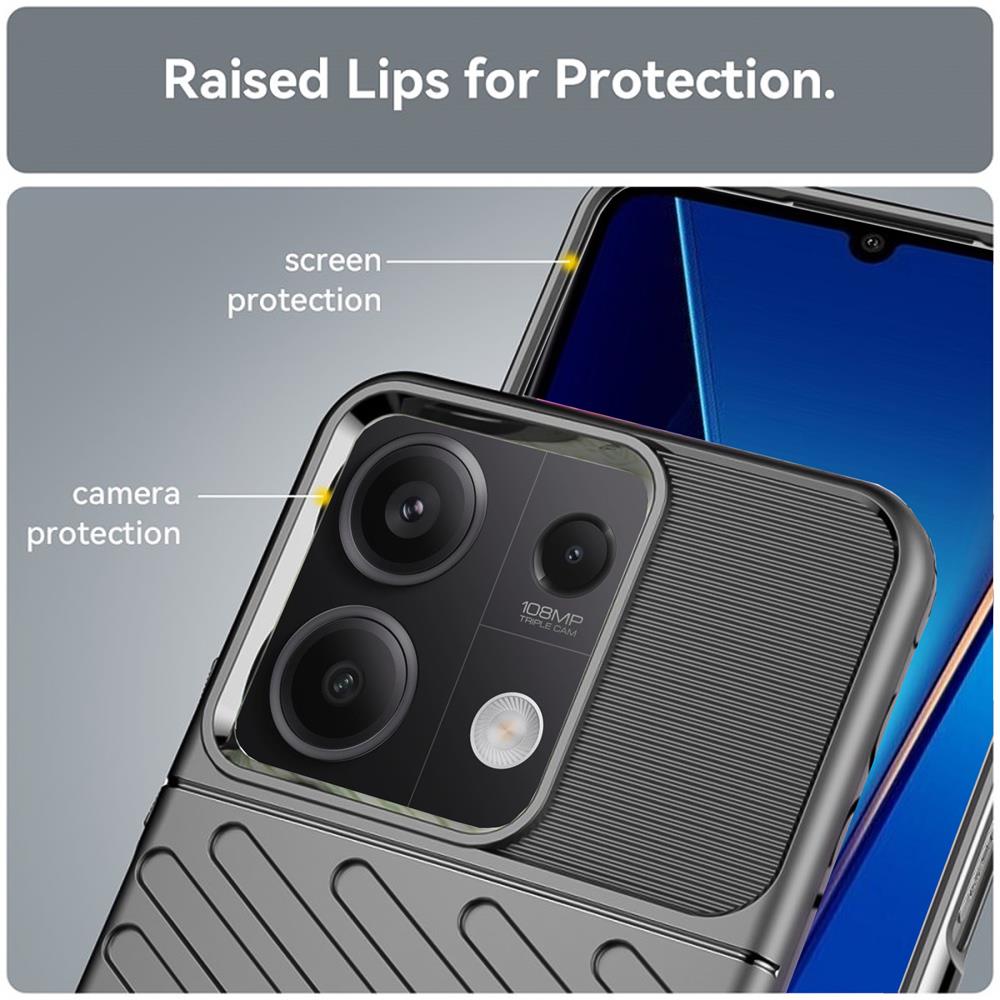 Thunder Case für Xiaomi Redmi Note 13 5G in Schwarz