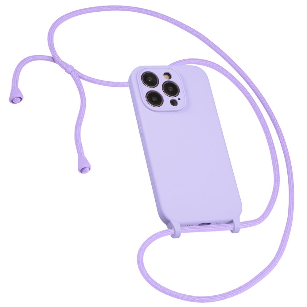 Connect Case Colour inkl. Kette für Apple iPhone 15 Pro Max in Lila